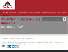 Tablet Screenshot of banketto.fr