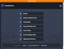 Tablet Screenshot of banketto.be
